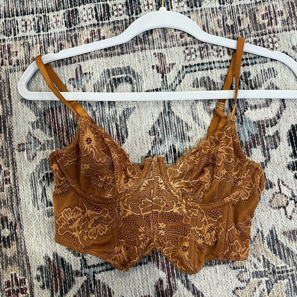 Brown corset